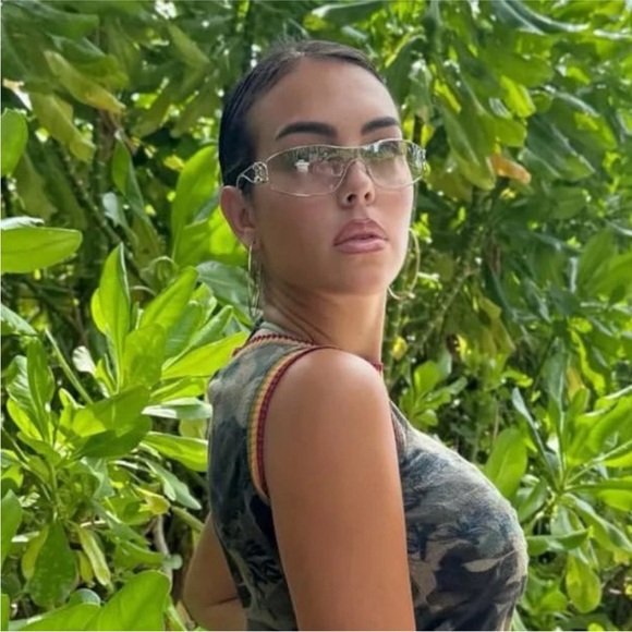 Rare 💫CHANEL vintage Gray gradient Swarovski CC’s sunglasses. - Picture 9 of 16